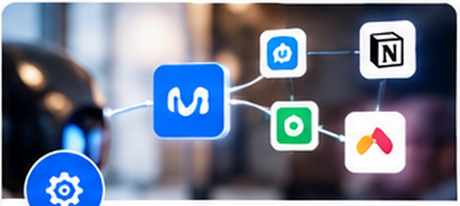 Outils connectés dans un workflow automatisé